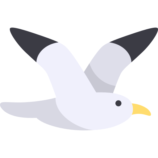 Seagull Generic color fill icon