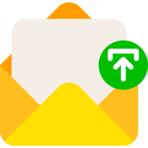 enviar correo Generic color fill icono
