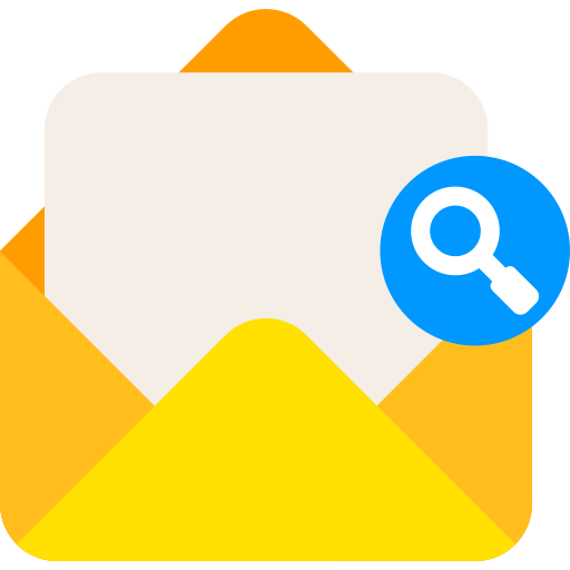 メールの検索 Generic color fill icon