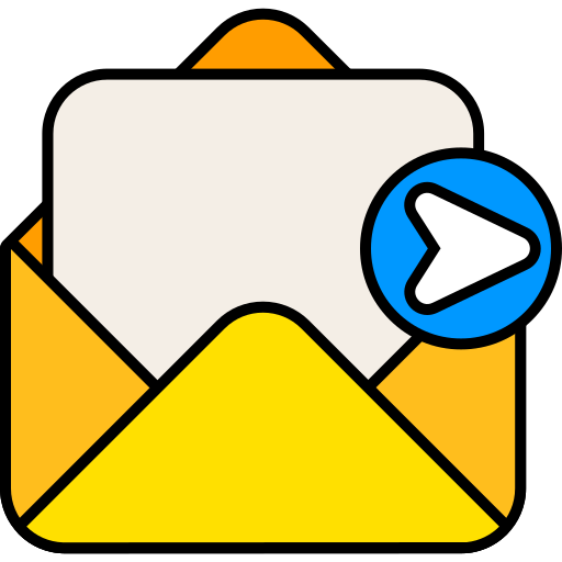 inviare una mail Generic color lineal-color icona