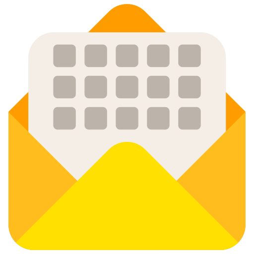 email Generic color fill icon