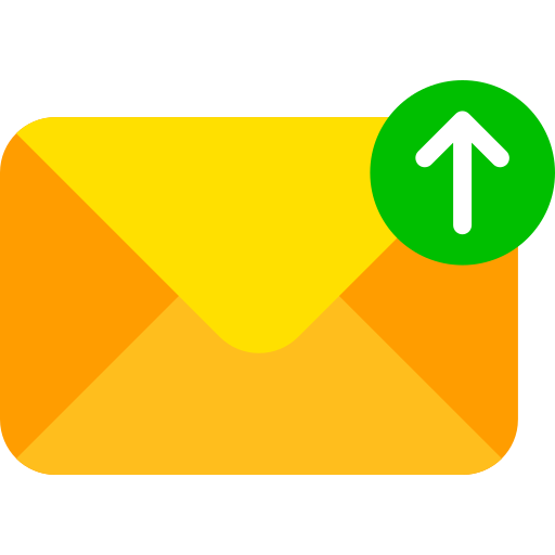 inviare una mail Generic color fill icona