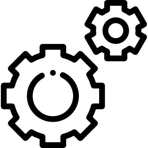 기어 Detailed Rounded Lineal icon