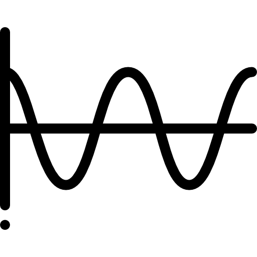 波 Detailed Rounded Lineal color icon