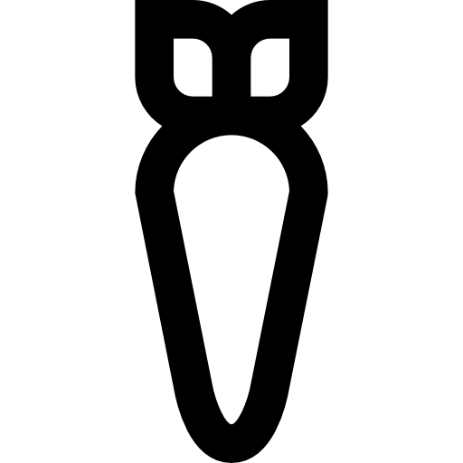 zanahoria Vitaliy Gorbachev Lineal icono