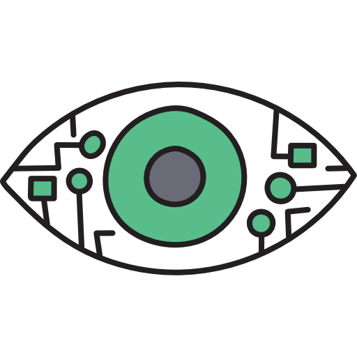 auge Hand Drawn Color icon