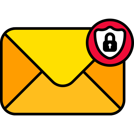 correo electrónico confidencial Generic color lineal-color icono