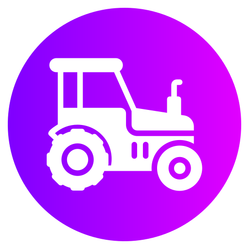 Tractor Generic gradient fill icon