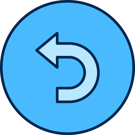 Turn left Generic color lineal-color icon