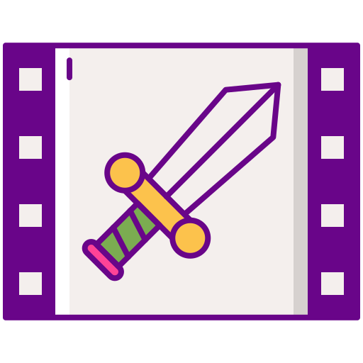 映画 Generic color lineal-color icon