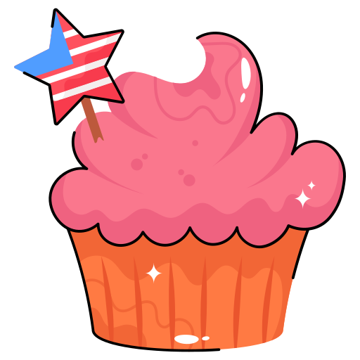 cupcake Generic Sticker Color Lineal Color icon