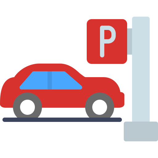 Car parking Generic color fill icon