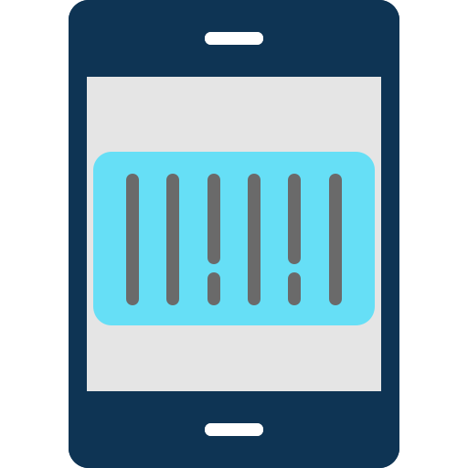 Barcode scanner Generic color fill icon
