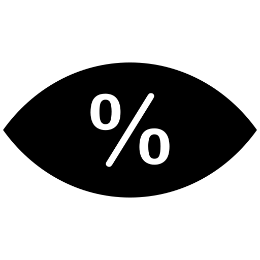 Percentage Generic color fill icon