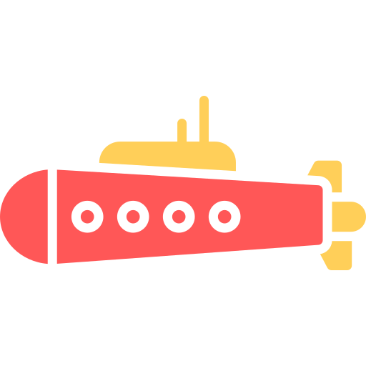 sottomarino Generic color fill icona