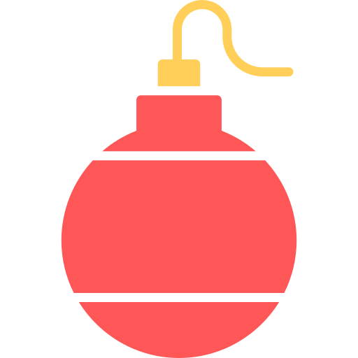 Bomb Generic color fill icon