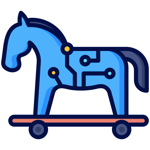 троянский конь Generic color lineal-color иконка
