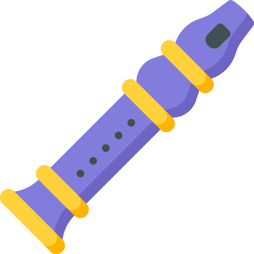 flauta Generic color fill icono