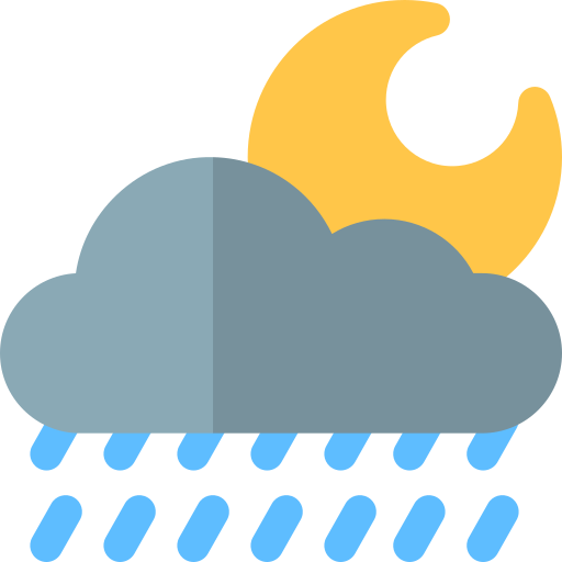Severe weather Basic Rounded Flat icon