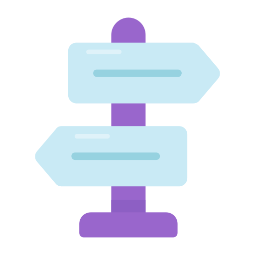 Guidepost Generic color fill icon