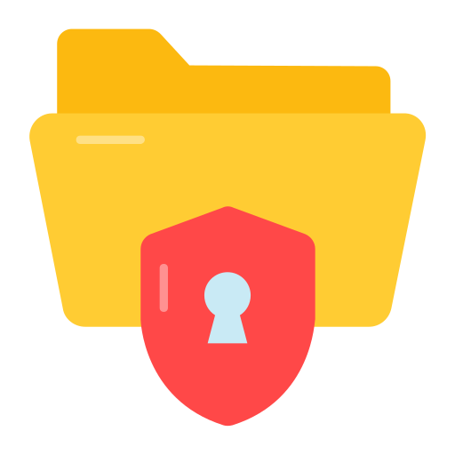 bezpieczny folder Generic color fill ikona