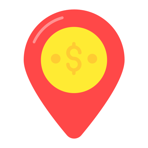 Bank location Generic color fill icon