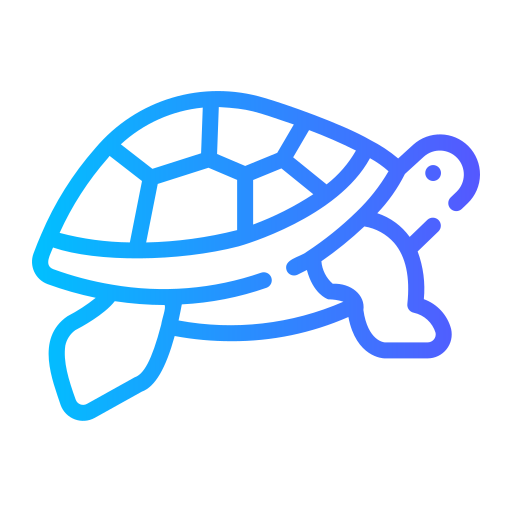 Черепаха Generic gradient outline иконка