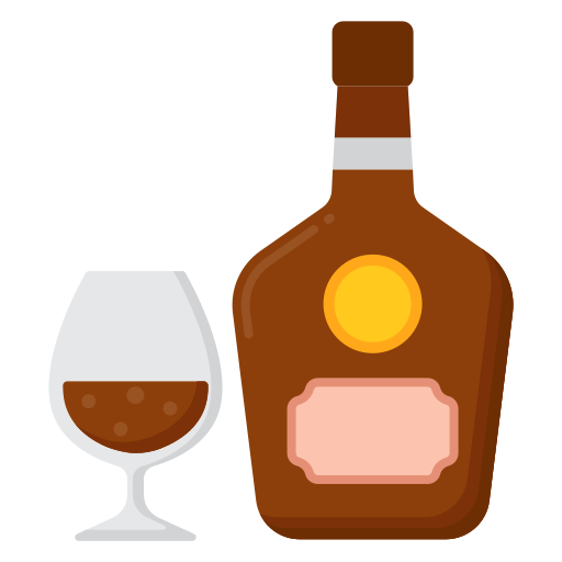 cognac Generic color fill icon