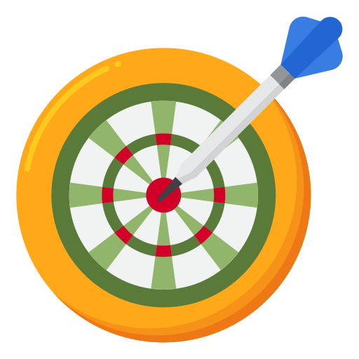 darts Generic color fill icon