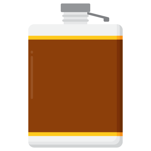 Hip flask Generic color fill icon