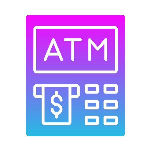 bankomat Generic gradient fill ikona