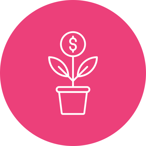 Money plant Generic color fill icon