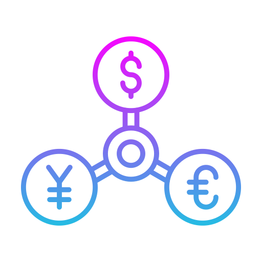 Currencies Generic gradient fill icon