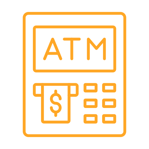 atm機 Generic color outline icon