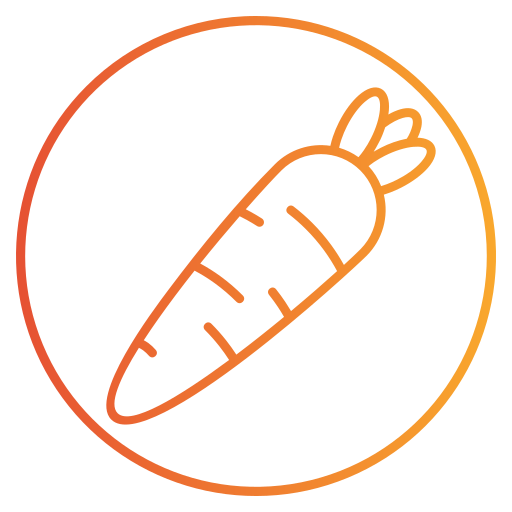 wortel Generic gradient outline icoon