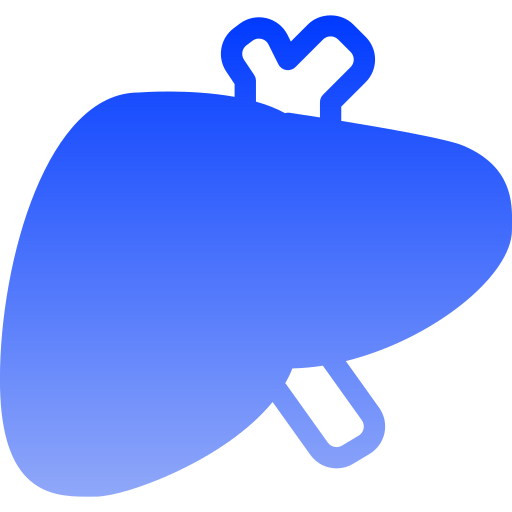 Liver Generic gradient fill icon