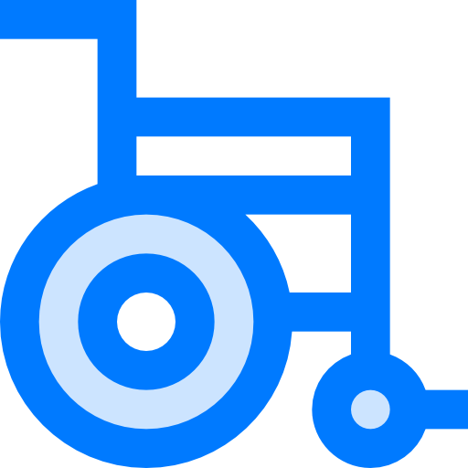 Wheelchair Vitaliy Gorbachev Blue icon