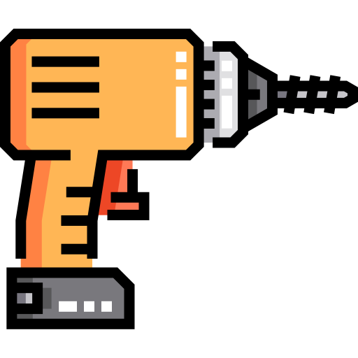 Drill Detailed Straight Lineal color icon