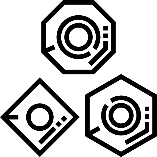 orzech Detailed Straight Lineal ikona