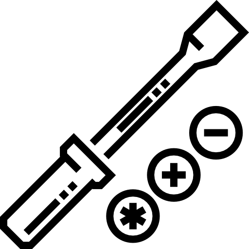 destornillador Detailed Straight Lineal icono