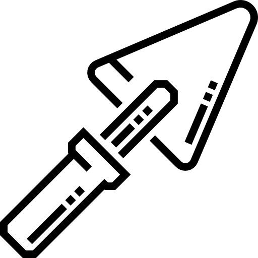 paleta Detailed Straight Lineal icono