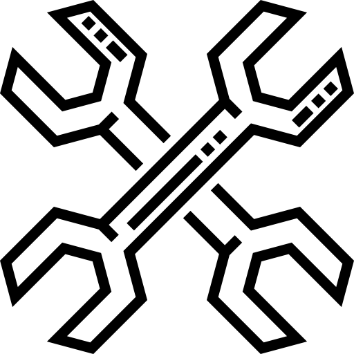 moersleutel Detailed Straight Lineal icoon