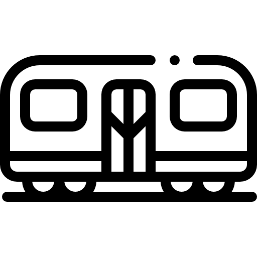 기차 Detailed Rounded Lineal icon