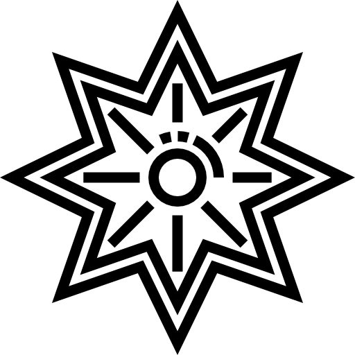 Сюрикен Detailed Straight Lineal иконка