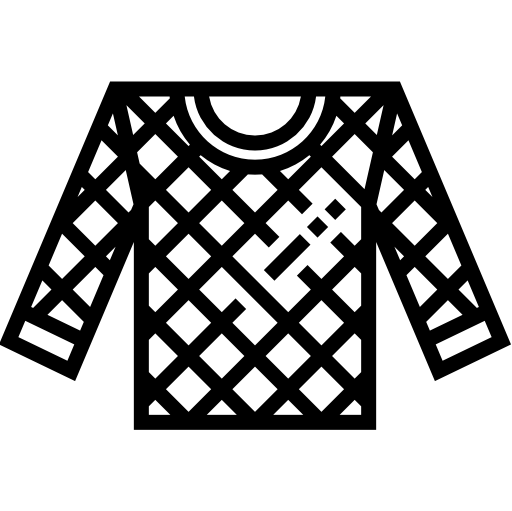 チェーンメイル Detailed Straight Lineal icon