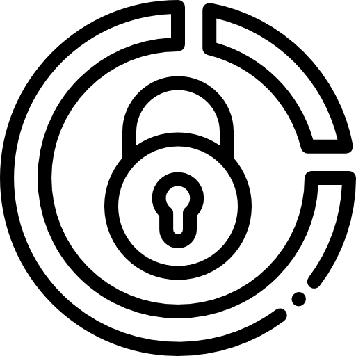 cadenas Detailed Rounded Lineal Icône