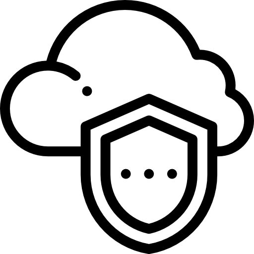 ochrona Detailed Rounded Lineal ikona