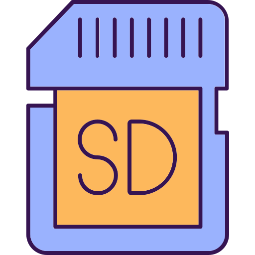 ssd schijf Generic color lineal-color icoon