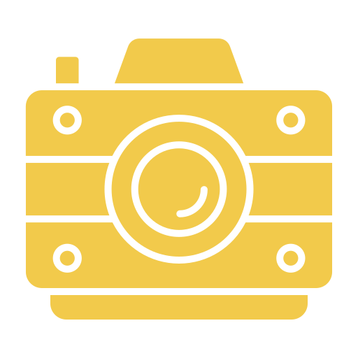 Photo camera Generic color fill icon