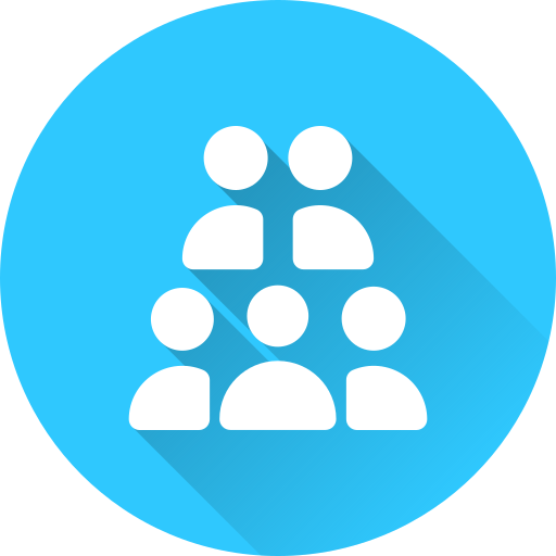 People group Generic gradient fill icon